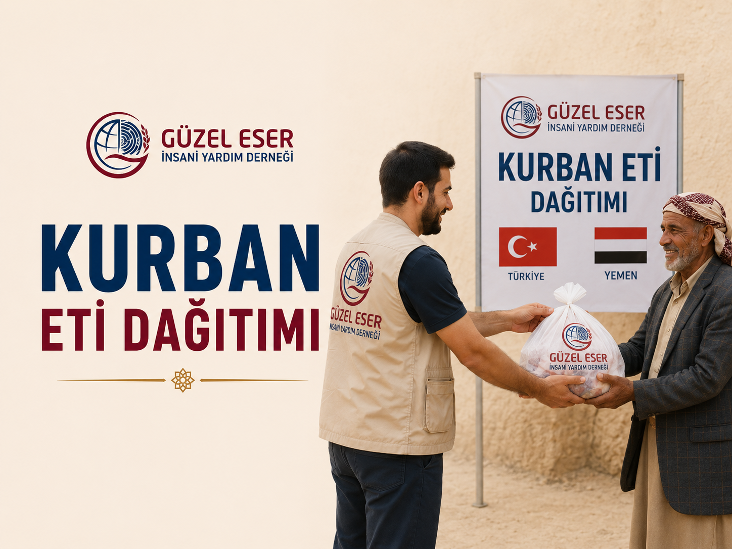 İhtiyaç sahiplerine ulaşan kurban yardımı